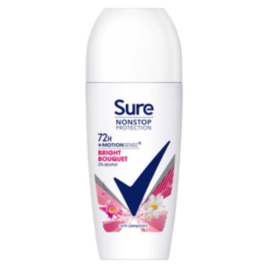 Picture of Sure Roll On Women Bright Bouquet 50ml x6